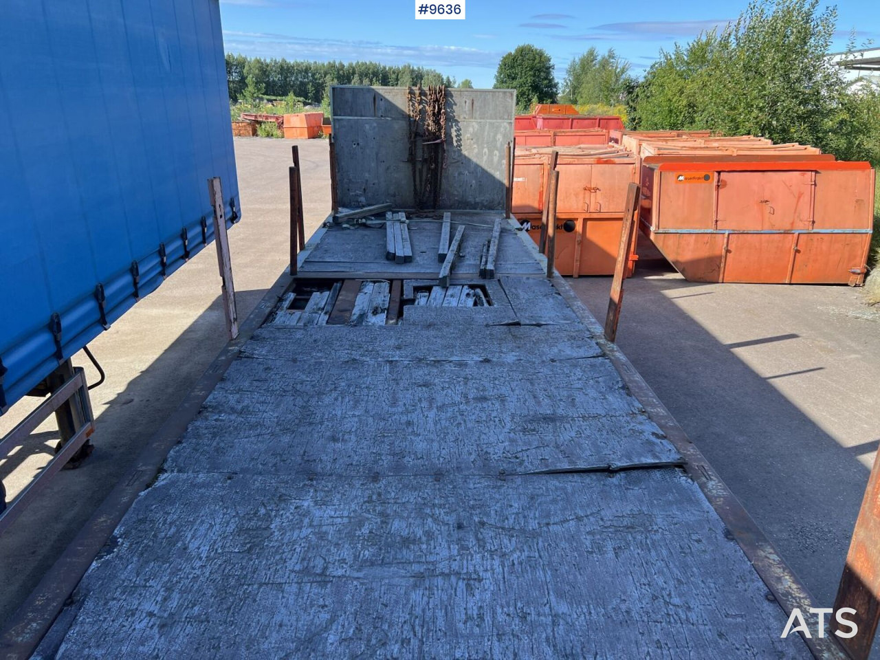 KILAFORS SVTPB3 129 trailer, Rep Objekt - Plošinový/ Valníkový náves: obrázok 5 KILAFORS SVTPB3 129 trailer, Rep Objekt - Plošinový/ Valníkový náves: obrázok 5