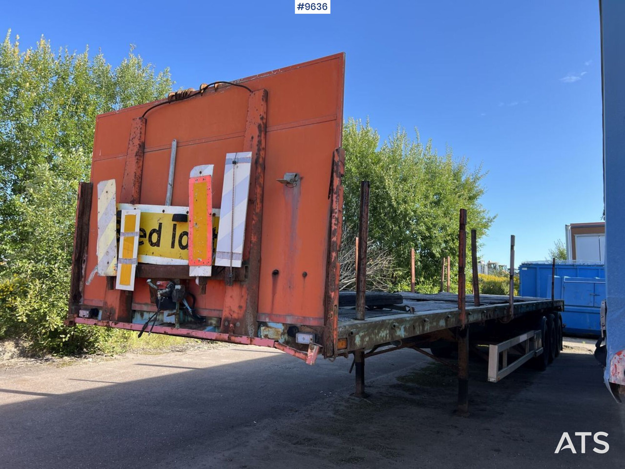 KILAFORS SVTPB3 129 trailer, Rep Objekt - Plošinový/ Valníkový náves: obrázok 4 KILAFORS SVTPB3 129 trailer, Rep Objekt - Plošinový/ Valníkový náves: obrázok 4