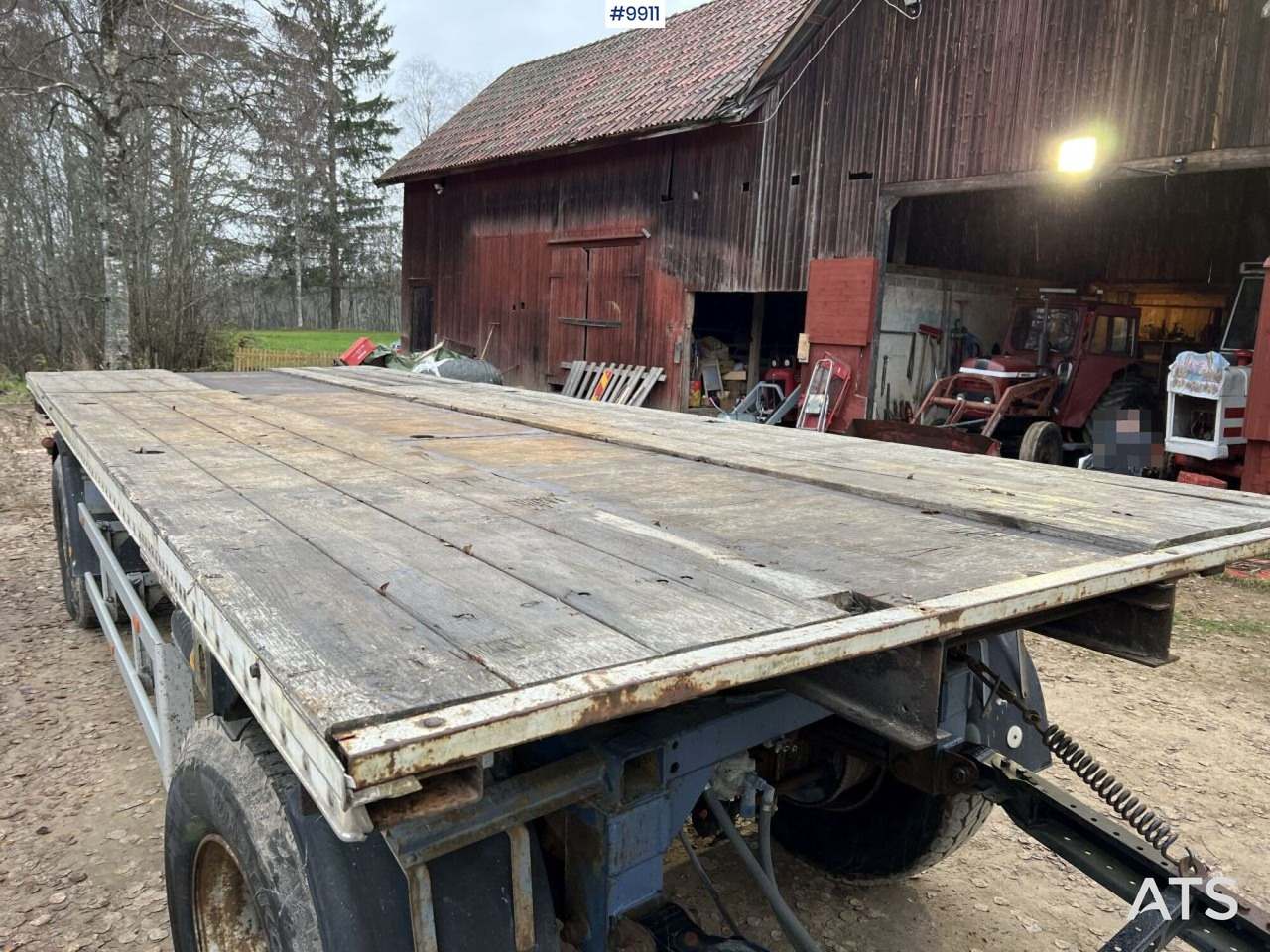 KRONE AZW 20E Container trailer with interchangeable body - Plošinový/ Valníkový príves: obrázok 4 KRONE AZW 20E Container trailer with interchangeable body - Plošinový/ Valníkový príves: obrázok 4