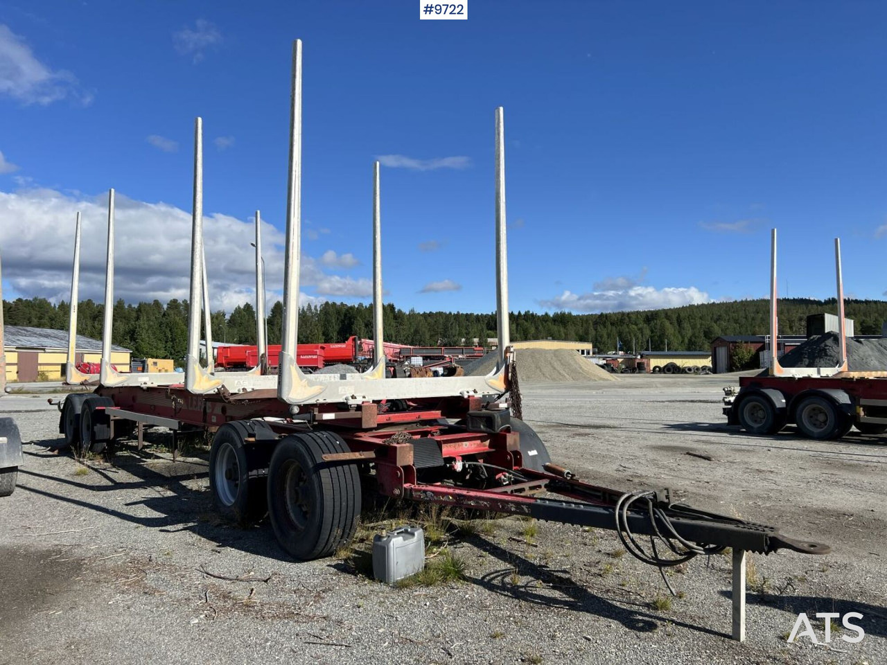 LEFAB V4 100 Timber trailer - Klanicový príves: obrázok 2 LEFAB V4 100 Timber trailer - Klanicový príves: obrázok 2