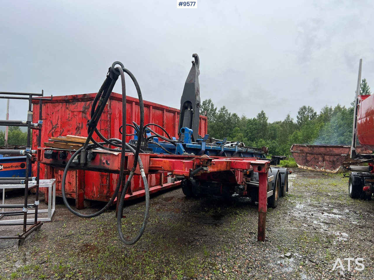 Link trailer PARATOR with swap body - Hákový/ Ramenový nosič, Príves: obrázok 1 Link trailer PARATOR with swap body - Hákový/ Ramenový nosič, Príves: obrázok 1