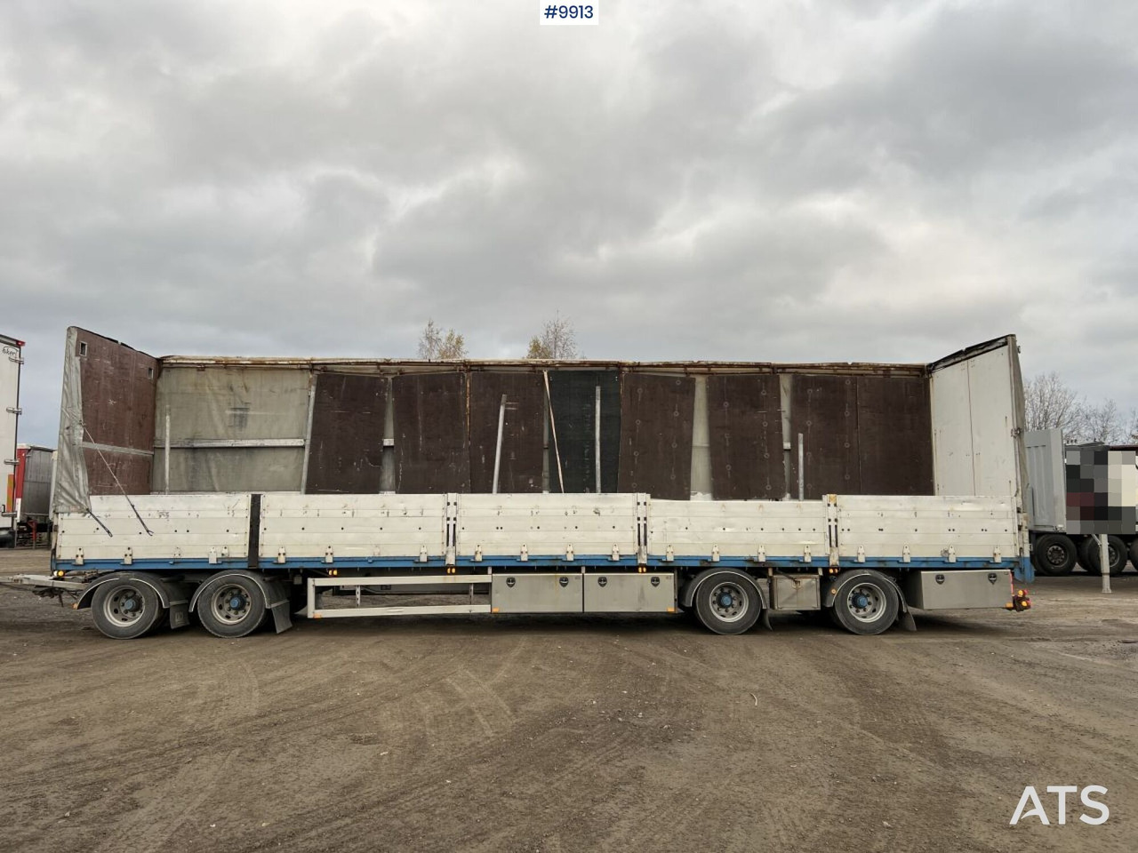 PARATOR SCV 18-20 Truck trailer with folding sides - Plošinový/ Valníkový príves: obrázok 2 PARATOR SCV 18-20 Truck trailer with folding sides - Plošinový/ Valníkový príves: obrázok 2