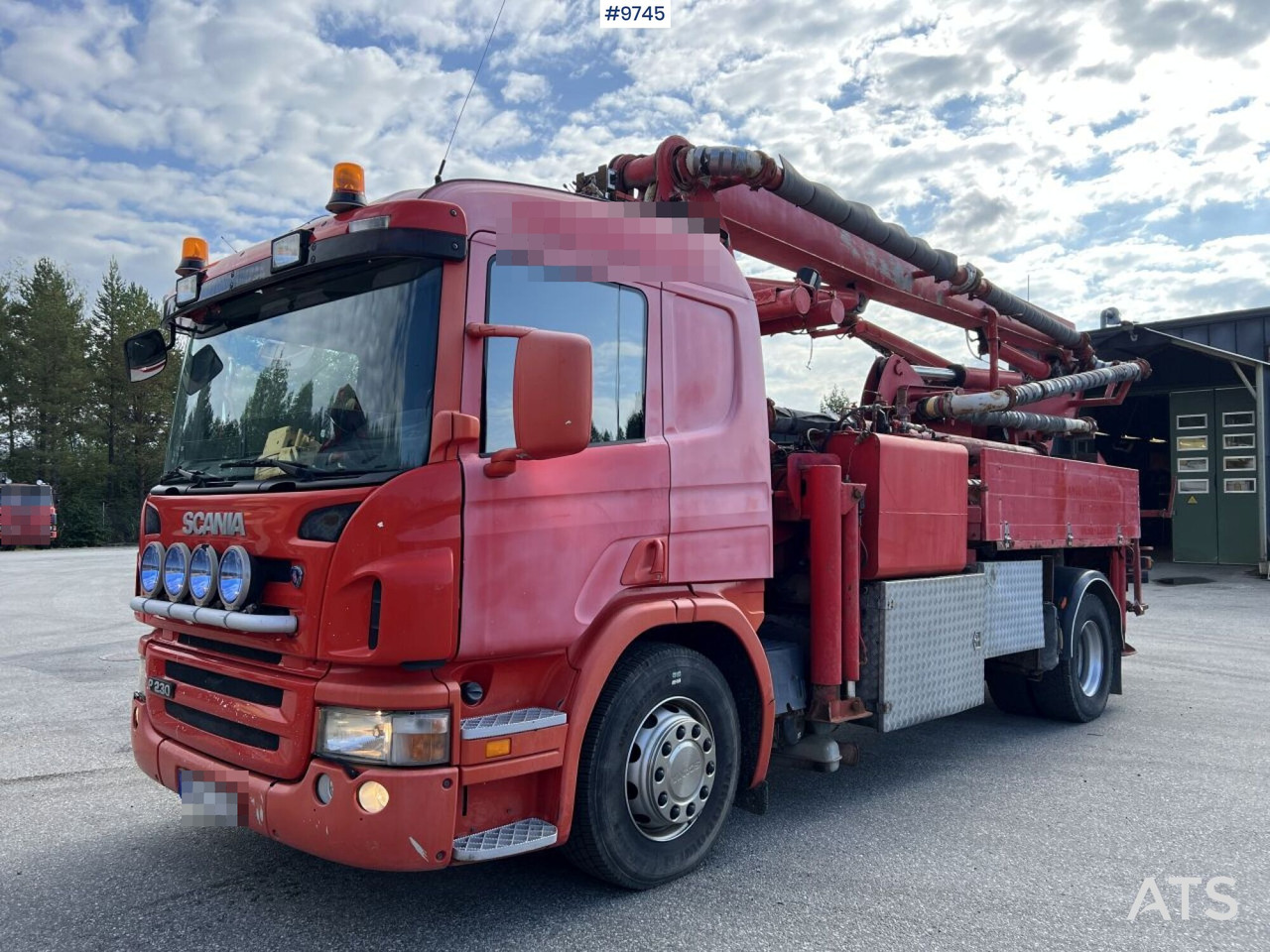 Scania P230 with Concrete pump - Autočerpadlo: obrázok 1 Scania P230 with Concrete pump - Autočerpadlo: obrázok 1