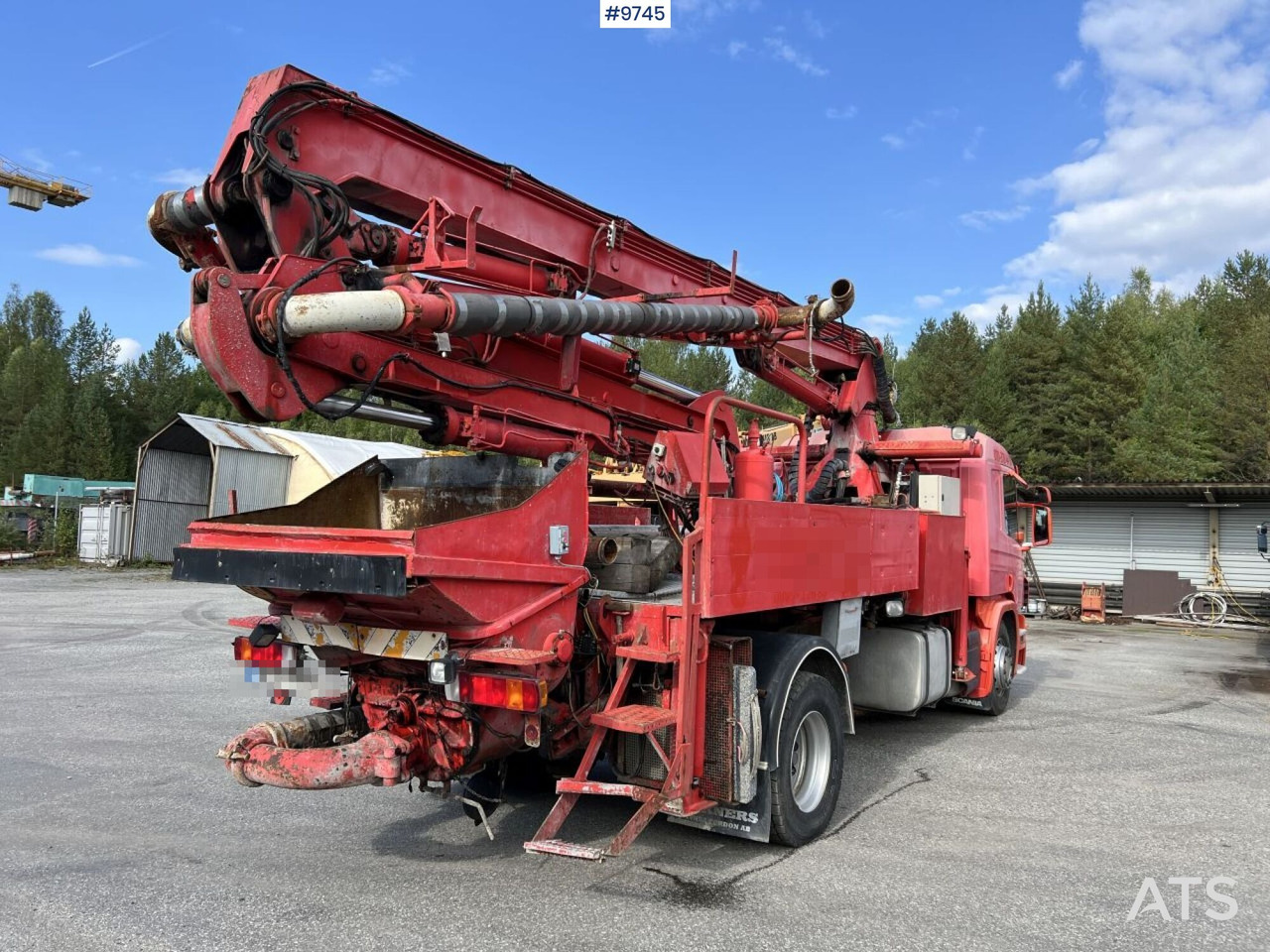 Scania P230 with Concrete pump - Autočerpadlo: obrázok 4 Scania P230 with Concrete pump - Autočerpadlo: obrázok 4