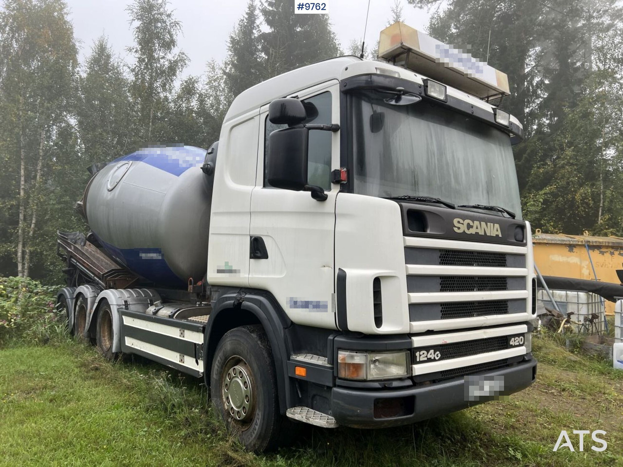 Scania R124 Tridem Concrete Truck - Domiešavač: obrázok 2 Scania R124 Tridem Concrete Truck - Domiešavač: obrázok 2