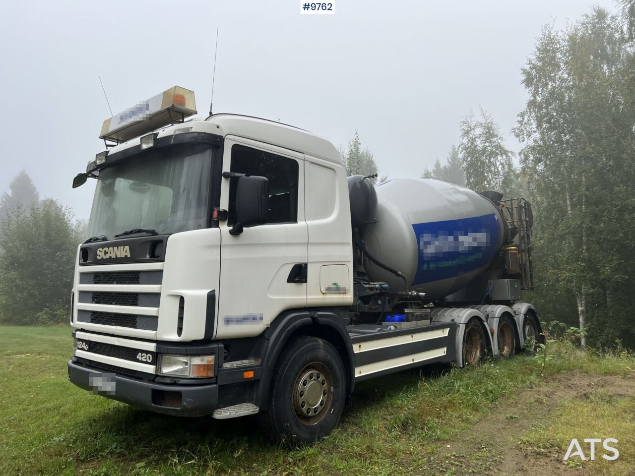 Scania R124 Tridem Concrete Truck - Domiešavač: obrázok 1 Scania R124 Tridem Concrete Truck - Domiešavač: obrázok 1
