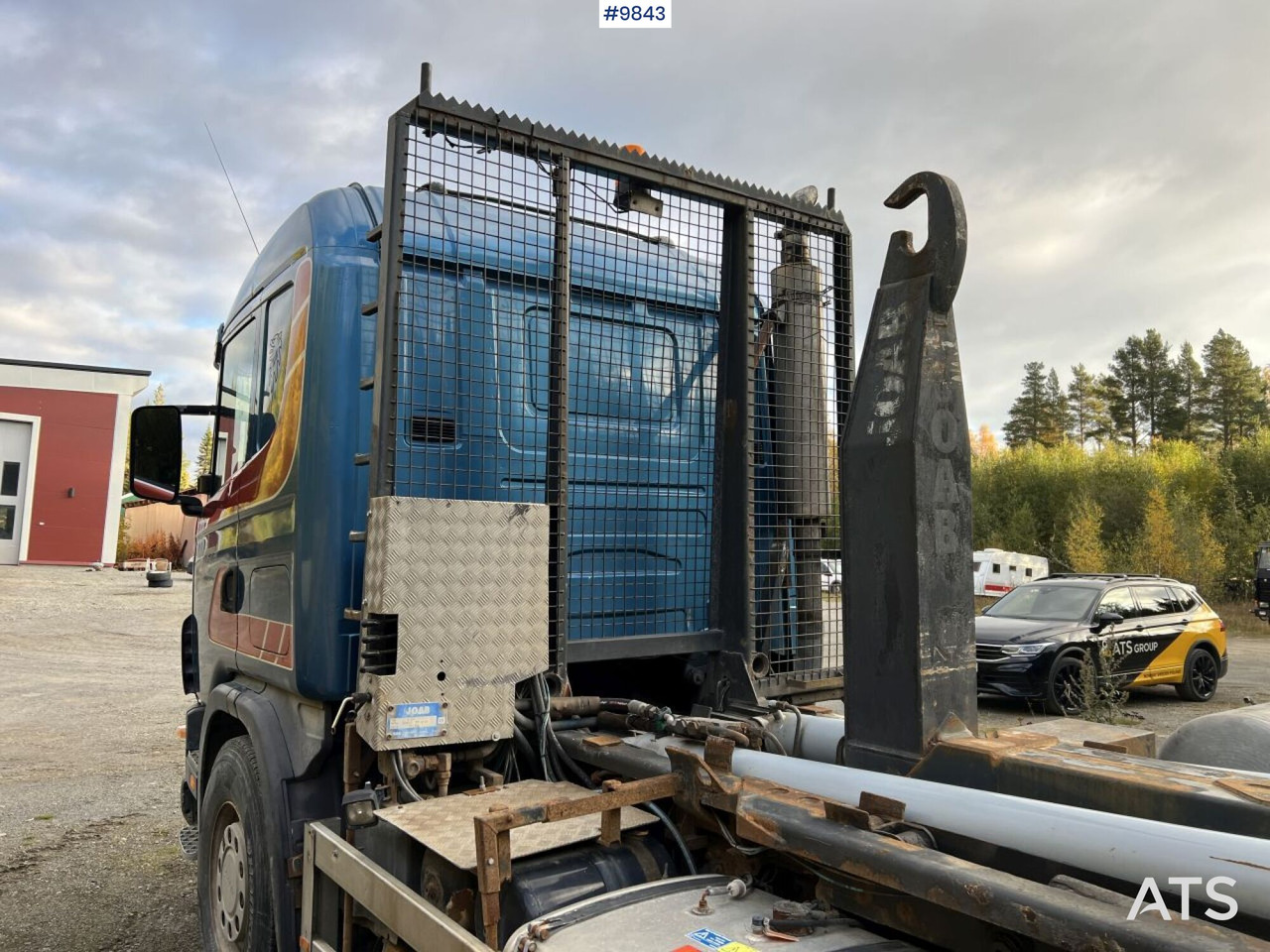 Scania R144 Hook Truck with plow equipment - Hákový nosič kontajnerov: obrázok 5 Scania R144 Hook Truck with plow equipment - Hákový nosič kontajnerov: obrázok 5