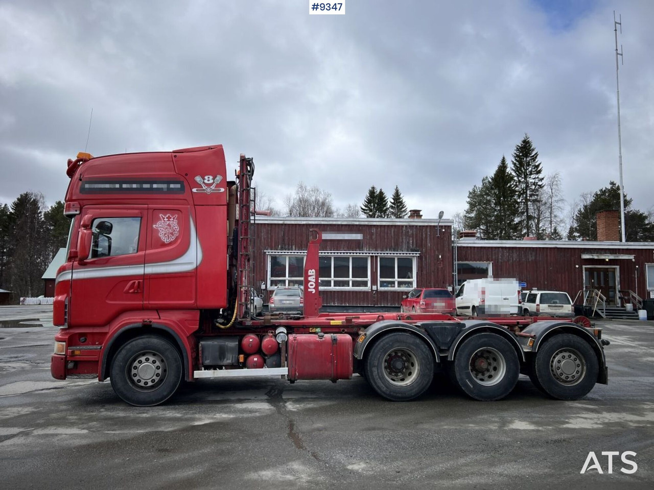 Scania R500 Tridem Hooklift (VIDEO) - Hákový nosič kontajnerov: obrázok 3 Scania R500 Tridem Hooklift (VIDEO) - Hákový nosič kontajnerov: obrázok 3