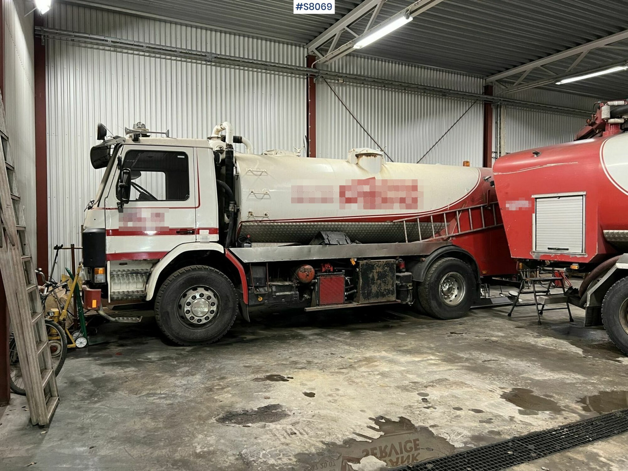 Suction/Combi truck, Scania P92H 4x2, Rep-object - Fekálne vozidlo: obrázok 2 Suction/Combi truck, Scania P92H 4x2, Rep-object - Fekálne vozidlo: obrázok 2