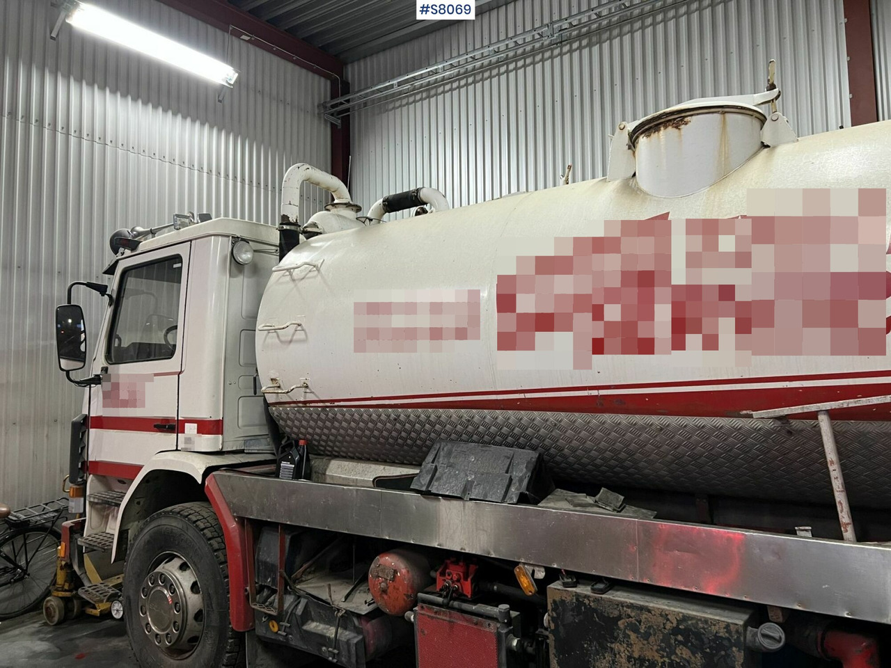 Suction/Combi truck, Scania P92H 4x2, Rep-object - Fekálne vozidlo: obrázok 5 Suction/Combi truck, Scania P92H 4x2, Rep-object - Fekálne vozidlo: obrázok 5
