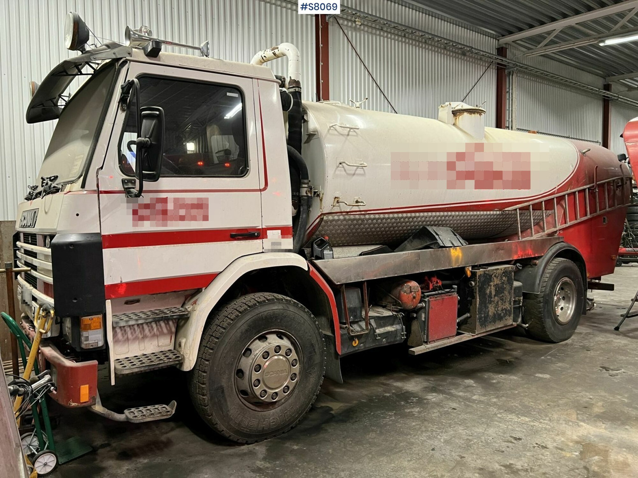 Suction/Combi truck, Scania P92H 4x2, Rep-object - Fekálne vozidlo: obrázok 1 Suction/Combi truck, Scania P92H 4x2, Rep-object - Fekálne vozidlo: obrázok 1