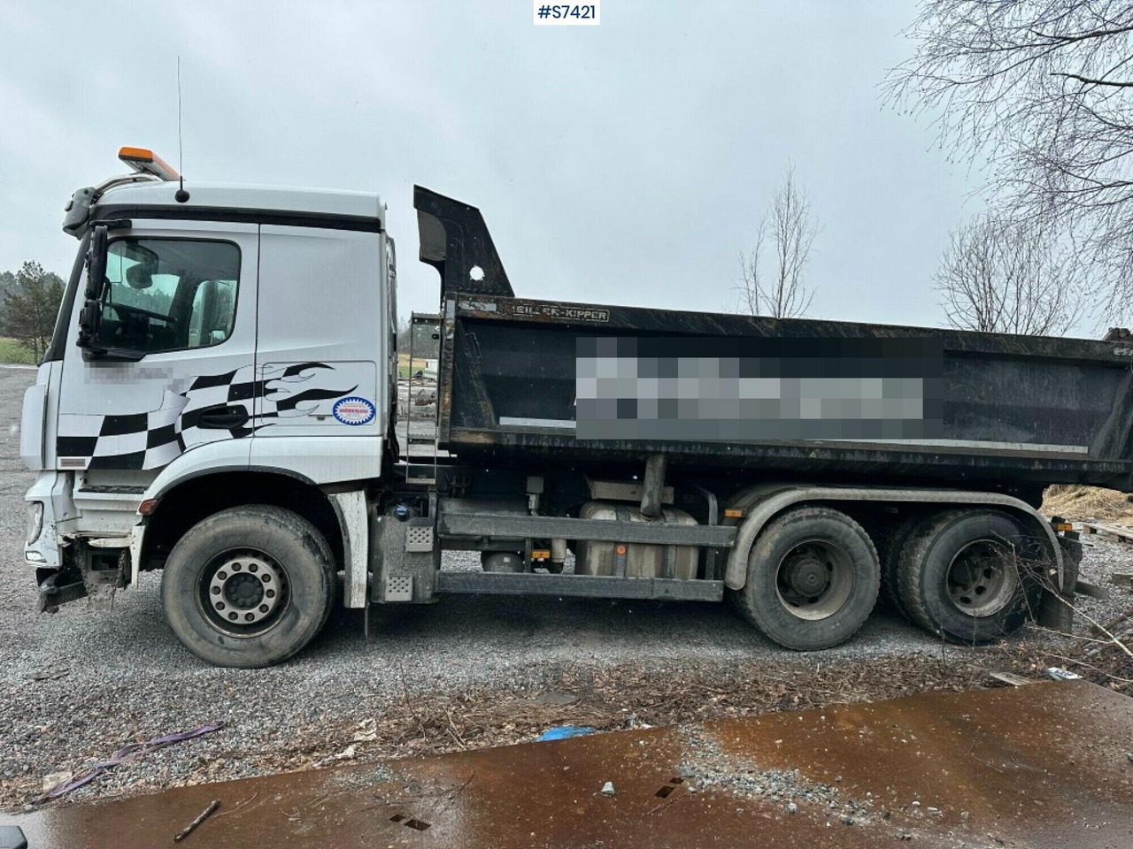 TIPPER TRUCK, MERCEDES-BENZ AROCS - Sklápač: obrázok 2 TIPPER TRUCK, MERCEDES-BENZ AROCS - Sklápač: obrázok 2