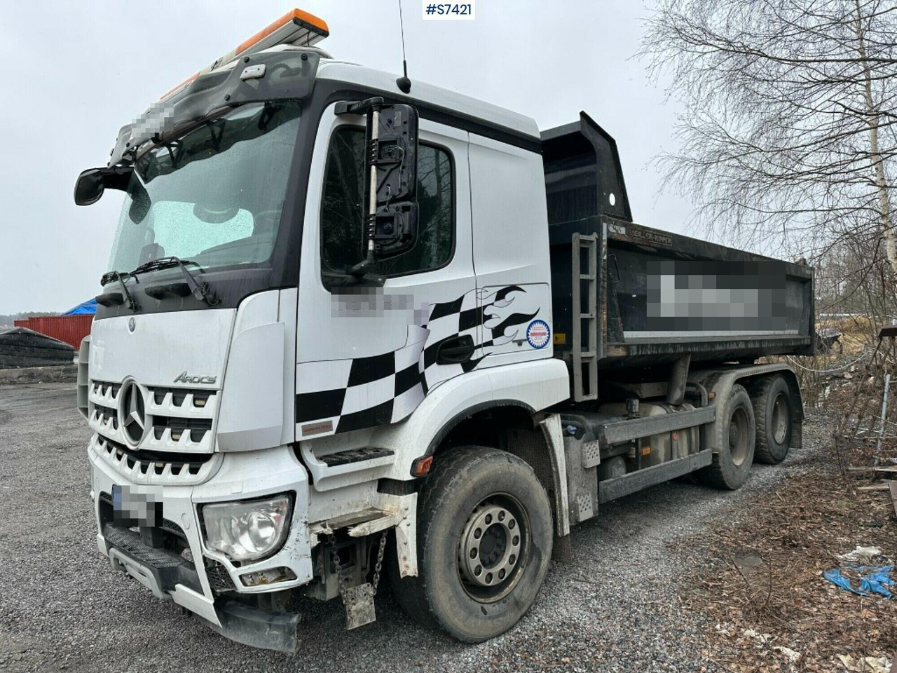 TIPPER TRUCK, MERCEDES-BENZ AROCS - Sklápač: obrázok 1 TIPPER TRUCK, MERCEDES-BENZ AROCS - Sklápač: obrázok 1