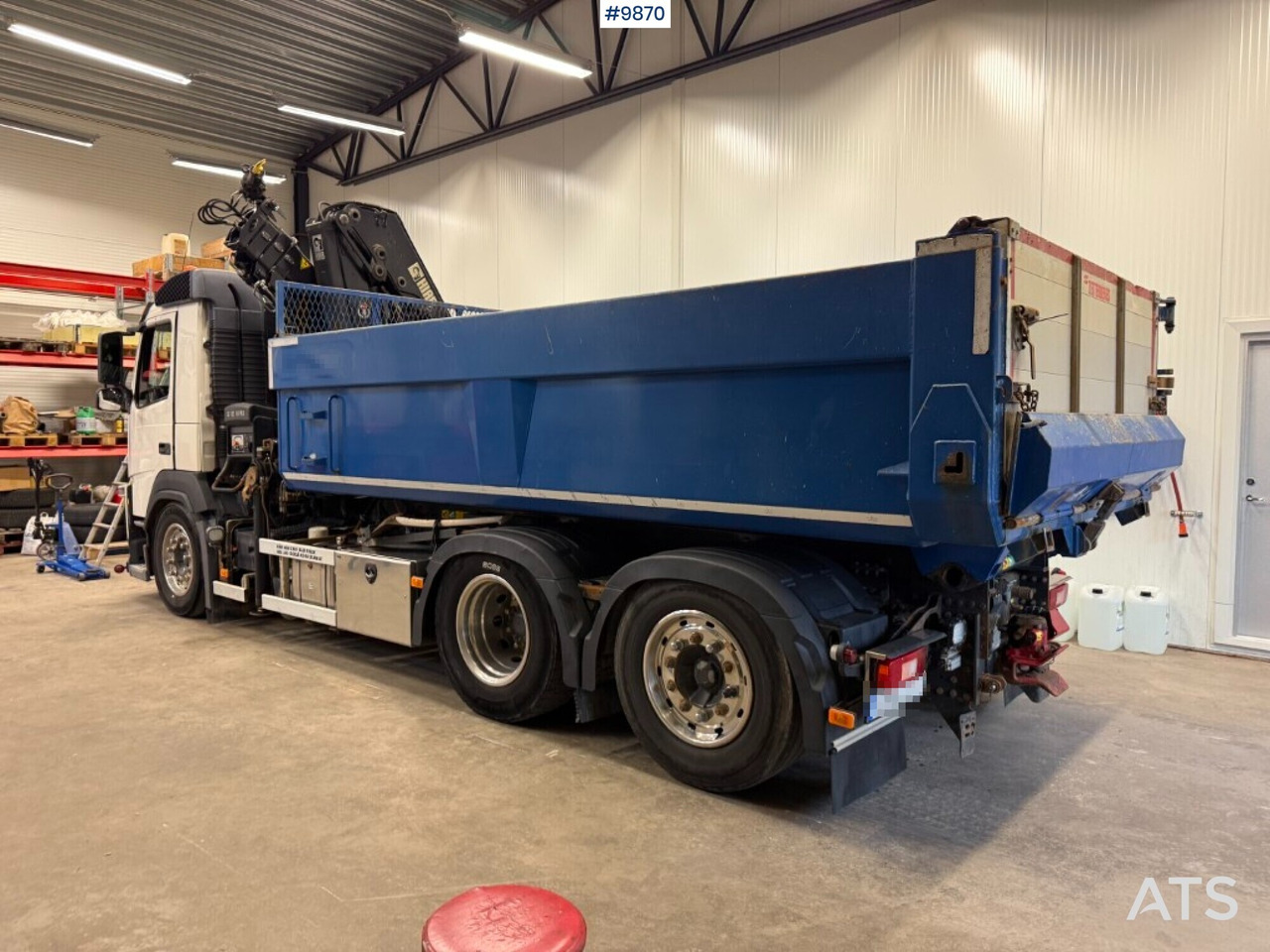 Tipper / Crane truck Volvo FM 420 6x2 - Sklápač, Auto s hydraulickou rukou: obrázok 3 Tipper / Crane truck Volvo FM 420 6x2 - Sklápač, Auto s hydraulickou rukou: obrázok 3