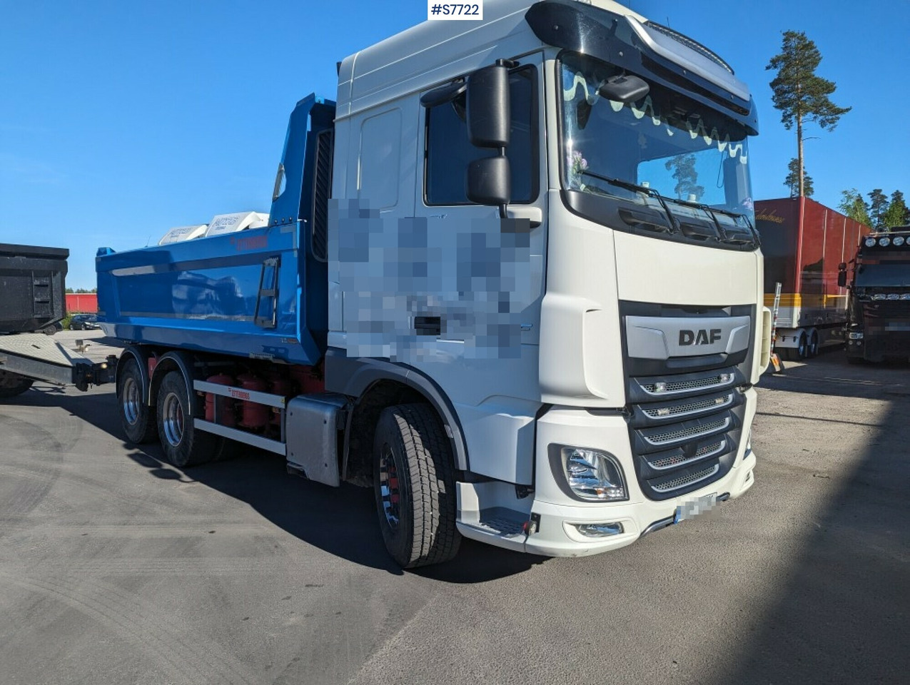 Tipper Truck DAF FAT XF530Z - Sklápač: obrázok 1 Tipper Truck DAF FAT XF530Z - Sklápač: obrázok 1