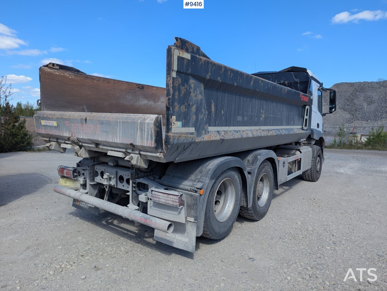 Tipper Truck Mercedes-Benz Arocs 6X2 - Sklápač: obrázok 4 Tipper Truck Mercedes-Benz Arocs 6X2 - Sklápač: obrázok 4