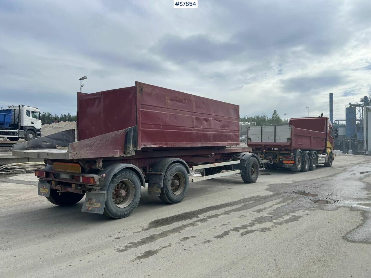 Tipper Truck Scania R500 with side tipper and ORY T 10 Tipper trailer - Sklápač, Príves sklápěcí: obrázok 4 Tipper Truck Scania R500 with side tipper and ORY T 10 Tipper trailer - Sklápač, Príves sklápěcí: obrázok 4