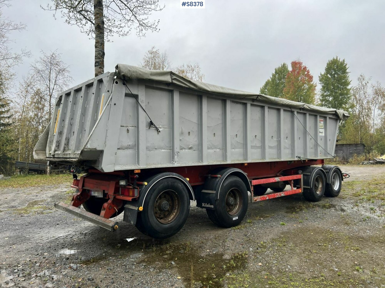 Tipper trailer, Fruehauf TP-87 with dump body Benalu - Príves sklápěcí: obrázok 5 Tipper trailer, Fruehauf TP-87 with dump body Benalu - Príves sklápěcí: obrázok 5