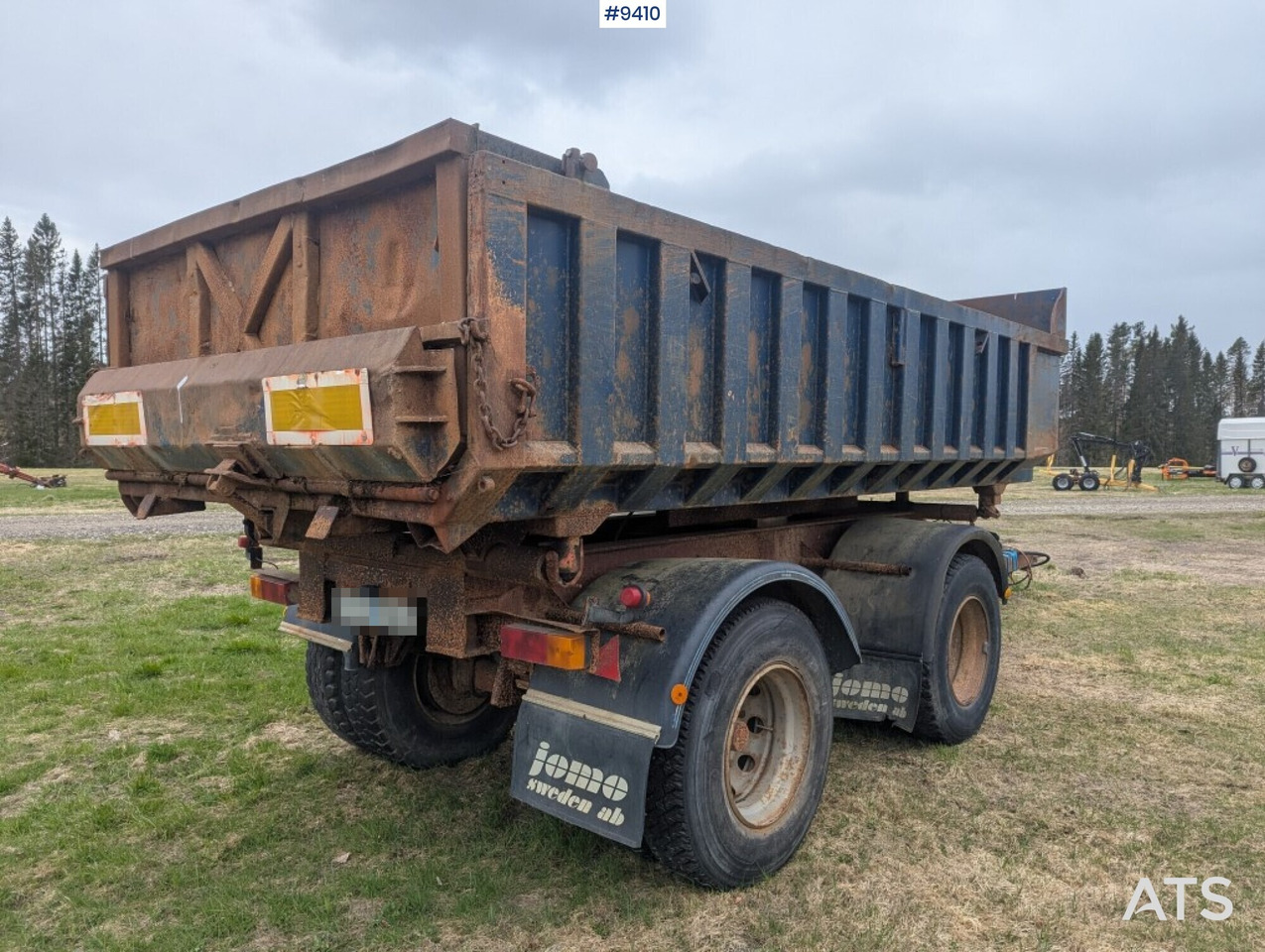 Tipper trailer with dumper body - Príves sklápěcí: obrázok 5 Tipper trailer with dumper body - Príves sklápěcí: obrázok 5