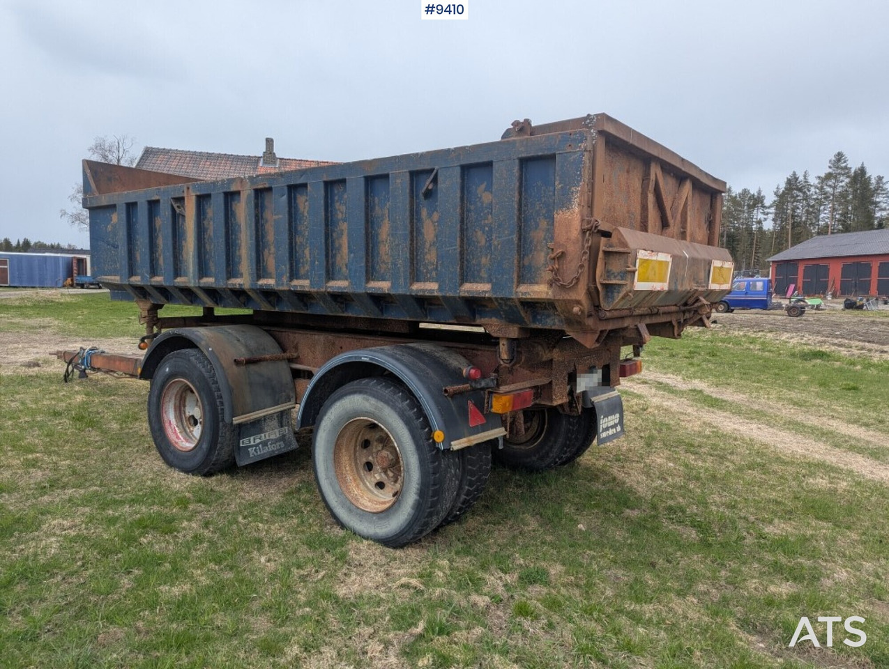 Tipper trailer with dumper body - Príves sklápěcí: obrázok 3 Tipper trailer with dumper body - Príves sklápěcí: obrázok 3