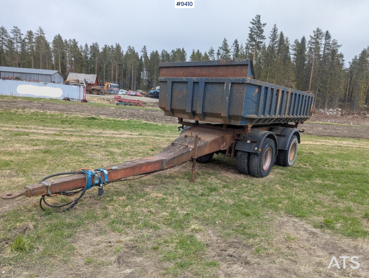 Tipper trailer with dumper body - Príves sklápěcí: obrázok 1 Tipper trailer with dumper body - Príves sklápěcí: obrázok 1