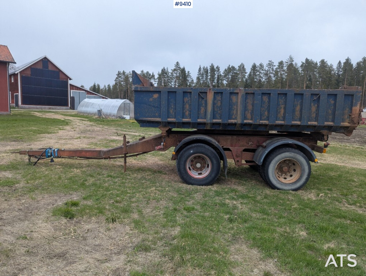 Tipper trailer with dumper body - Príves sklápěcí: obrázok 2 Tipper trailer with dumper body - Príves sklápěcí: obrázok 2