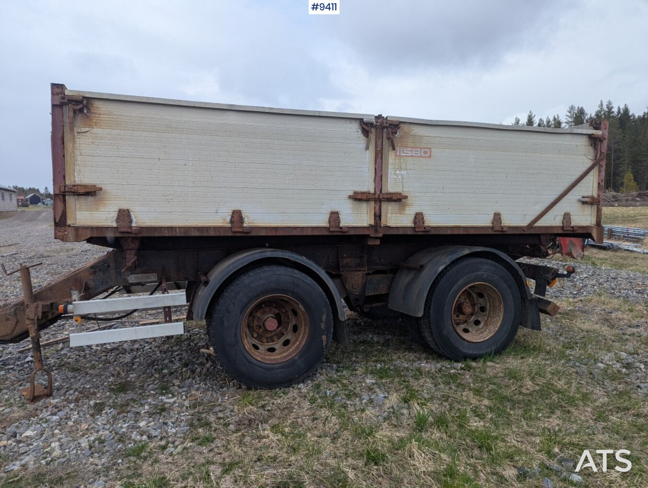 Tipping trailer ILSBO - Príves sklápěcí: obrázok 3 Tipping trailer ILSBO - Príves sklápěcí: obrázok 3
