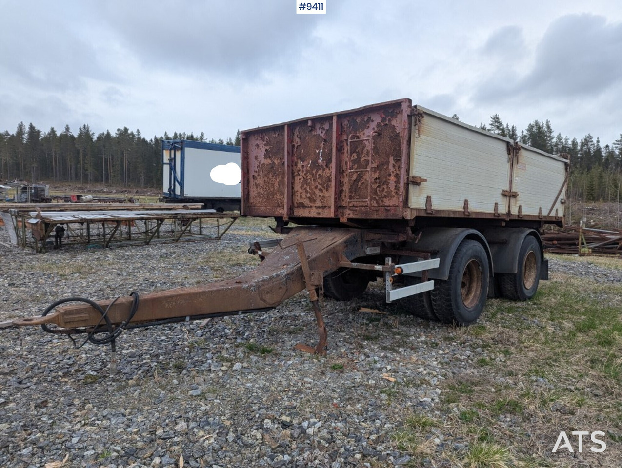 Tipping trailer ILSBO - Príves sklápěcí: obrázok 1 Tipping trailer ILSBO - Príves sklápěcí: obrázok 1