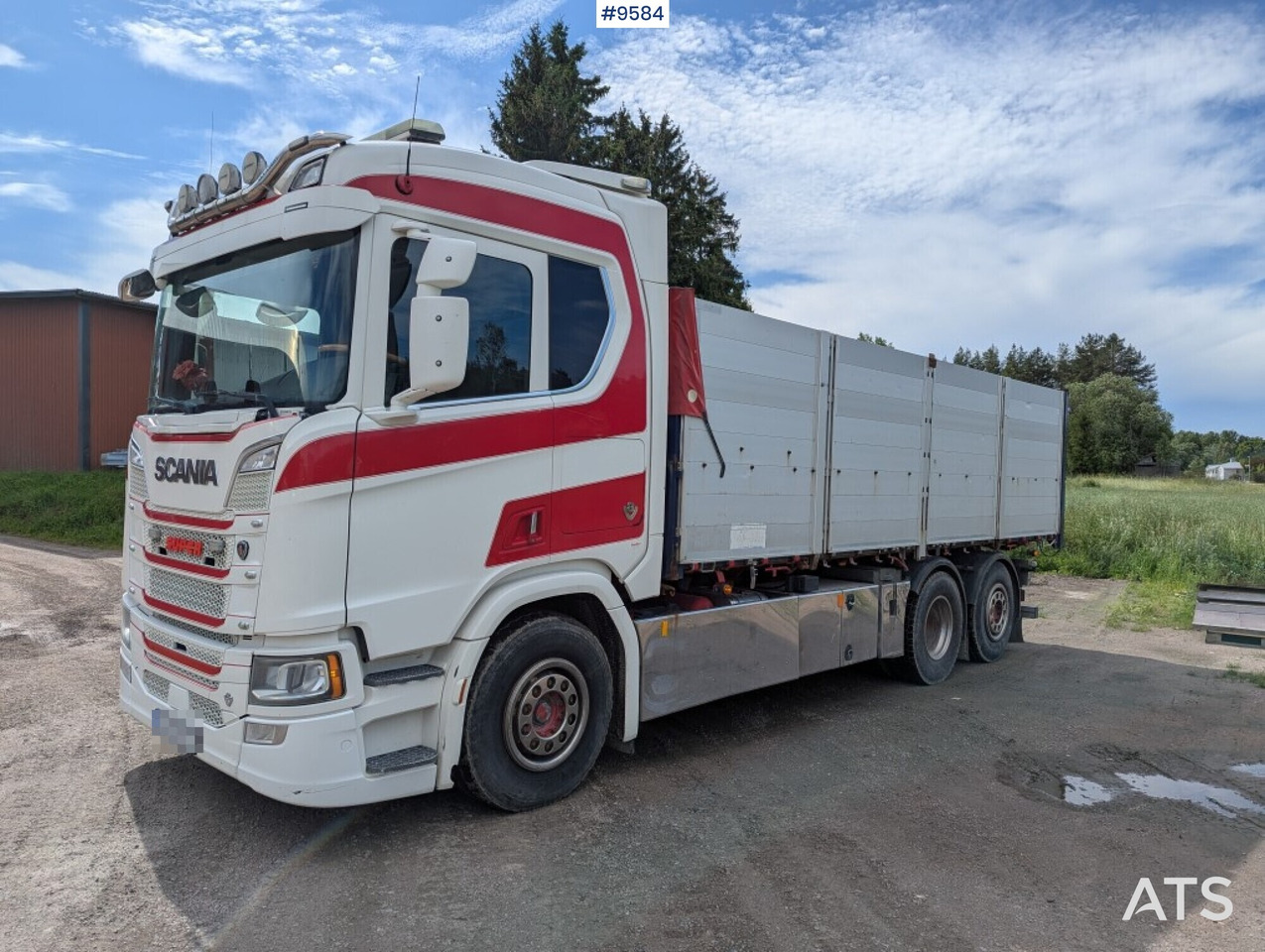 Truck / Grain truck Scania R580 6X2 - Skříňový nákladní auto: obrázok 1 Truck / Grain truck Scania R580 6X2 - Skříňový nákladní auto: obrázok 1
