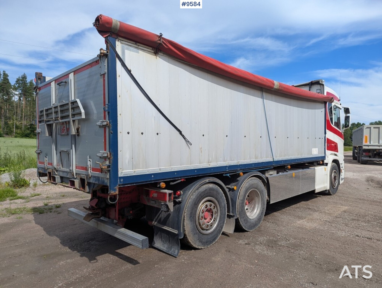Truck / Grain truck Scania R580 6X2 - Skříňový nákladní auto: obrázok 5 Truck / Grain truck Scania R580 6X2 - Skříňový nákladní auto: obrázok 5