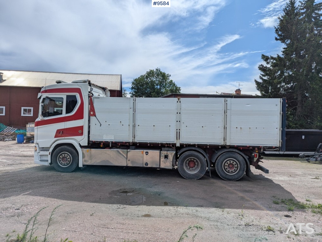 Truck / Grain truck Scania R580 6X2 - Skříňový nákladní auto: obrázok 2 Truck / Grain truck Scania R580 6X2 - Skříňový nákladní auto: obrázok 2