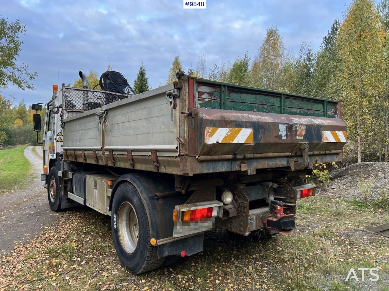 VOLVO FL7 4X2 Crane truck/Dump truck with Hiab071 crane - Sklápač, Auto s hydraulickou rukou: obrázok 5 VOLVO FL7 4X2 Crane truck/Dump truck with Hiab071 crane - Sklápač, Auto s hydraulickou rukou: obrázok 5