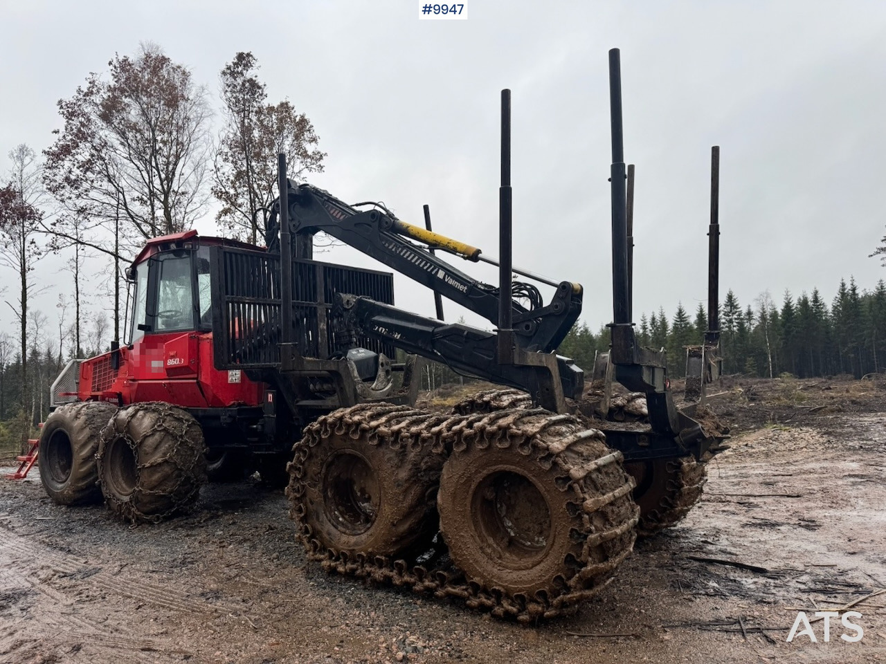 Valmet 860 forwarder (VIDEO) - Vyvážečka: obrázok 4 Valmet 860 forwarder (VIDEO) - Vyvážečka: obrázok 4