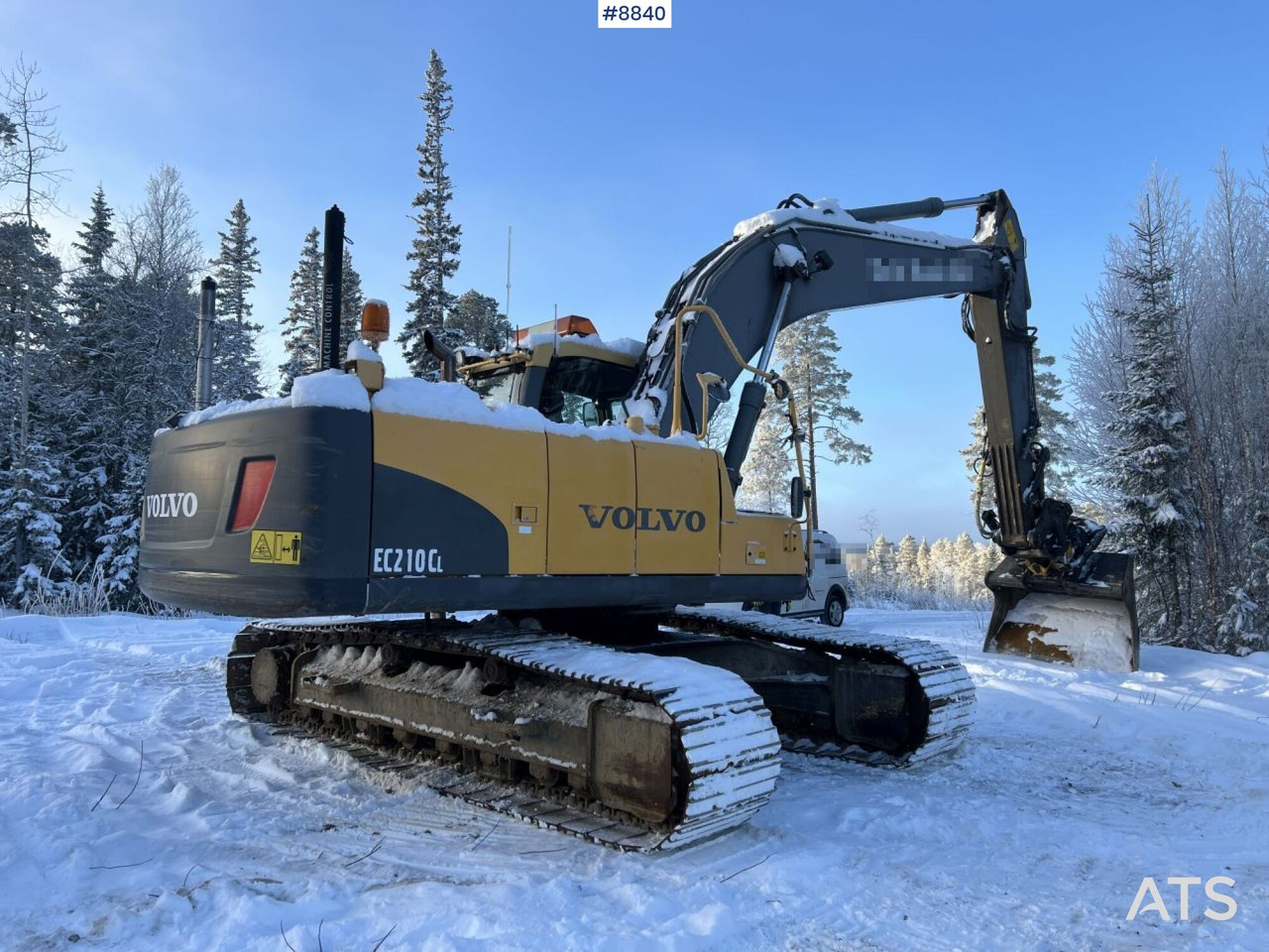 Volvo EC 210 CL crawler excavator (VIDEO) - Pásové rýpadlo: obrázok 3 Volvo EC 210 CL crawler excavator (VIDEO) - Pásové rýpadlo: obrázok 3
