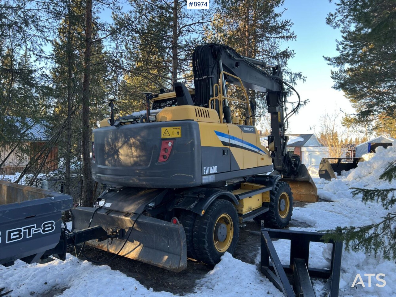 Volvo EW 160 D with Digging System, Tipper and Attachments - Kolesové rýpadlo: obrázok 4 Volvo EW 160 D with Digging System, Tipper and Attachments - Kolesové rýpadlo: obrázok 4