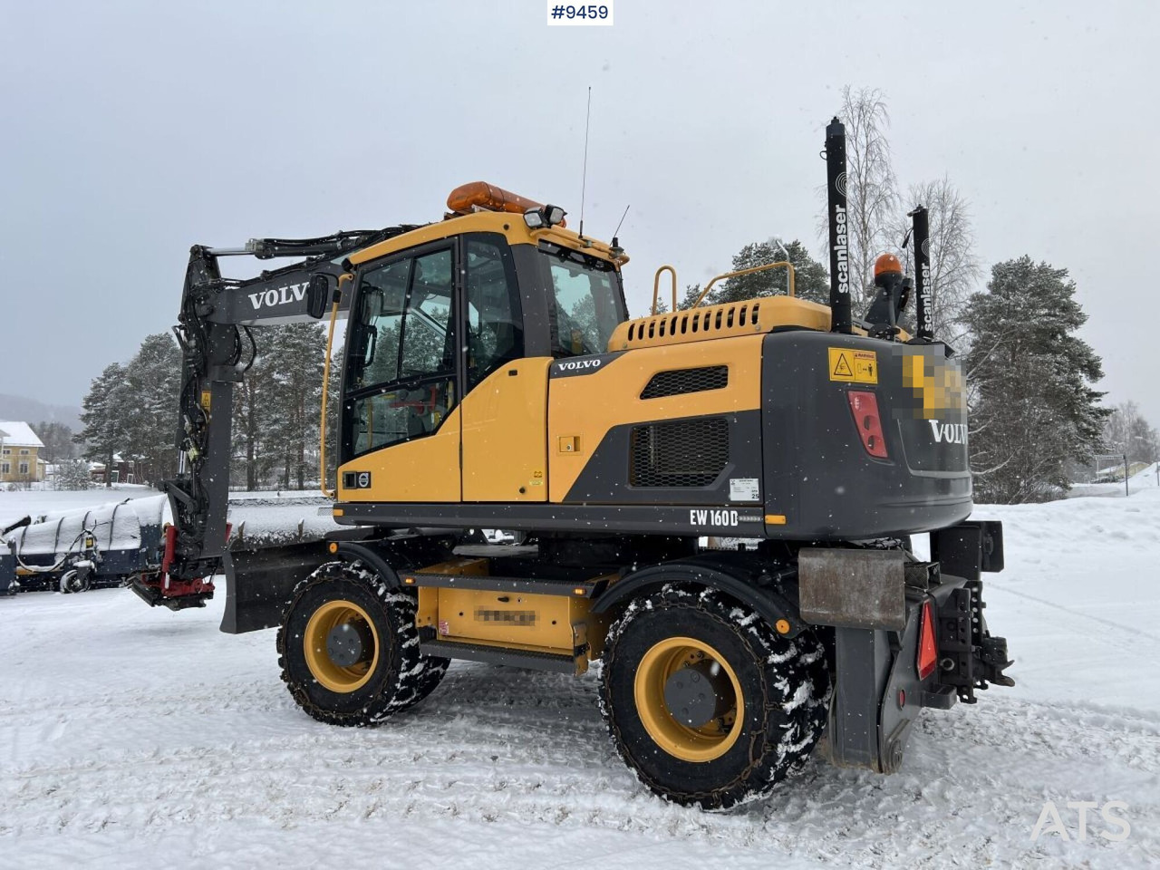 Volvo EW160 D Wheeled excavator (VIDEO) - Kolesové rýpadlo: obrázok 2 Volvo EW160 D Wheeled excavator (VIDEO) - Kolesové rýpadlo: obrázok 2