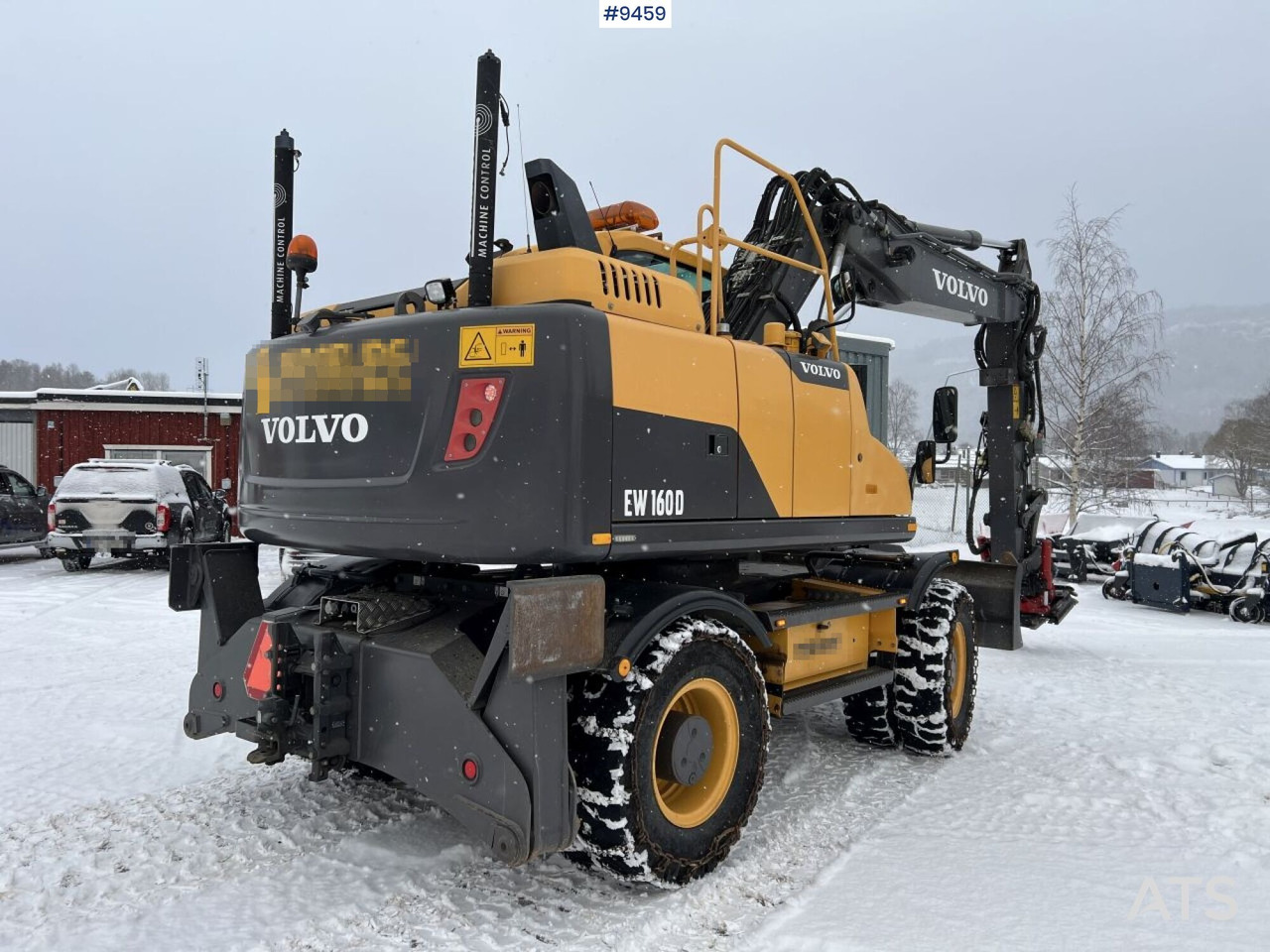 Volvo EW160 D Wheeled excavator (VIDEO) - Kolesové rýpadlo: obrázok 3 Volvo EW160 D Wheeled excavator (VIDEO) - Kolesové rýpadlo: obrázok 3