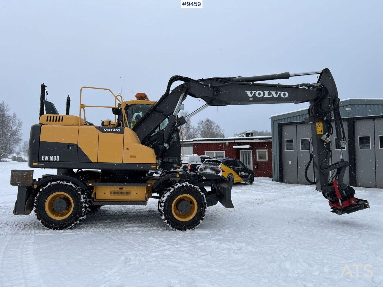 Volvo EW160 D Wheeled excavator (VIDEO) - Kolesové rýpadlo: obrázok 4 Volvo EW160 D Wheeled excavator (VIDEO) - Kolesové rýpadlo: obrázok 4