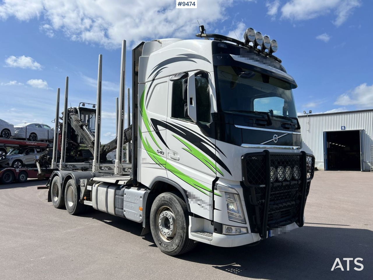 Volvo FH13 Logging truck with Loglift 105S crane - Nákladné vozidlo na prepravu dreva, Auto s hydraulickou rukou: obrázok 1 Volvo FH13 Logging truck with Loglift 105S crane - Nákladné vozidlo na prepravu dreva, Auto s hydraulickou rukou: obrázok 1