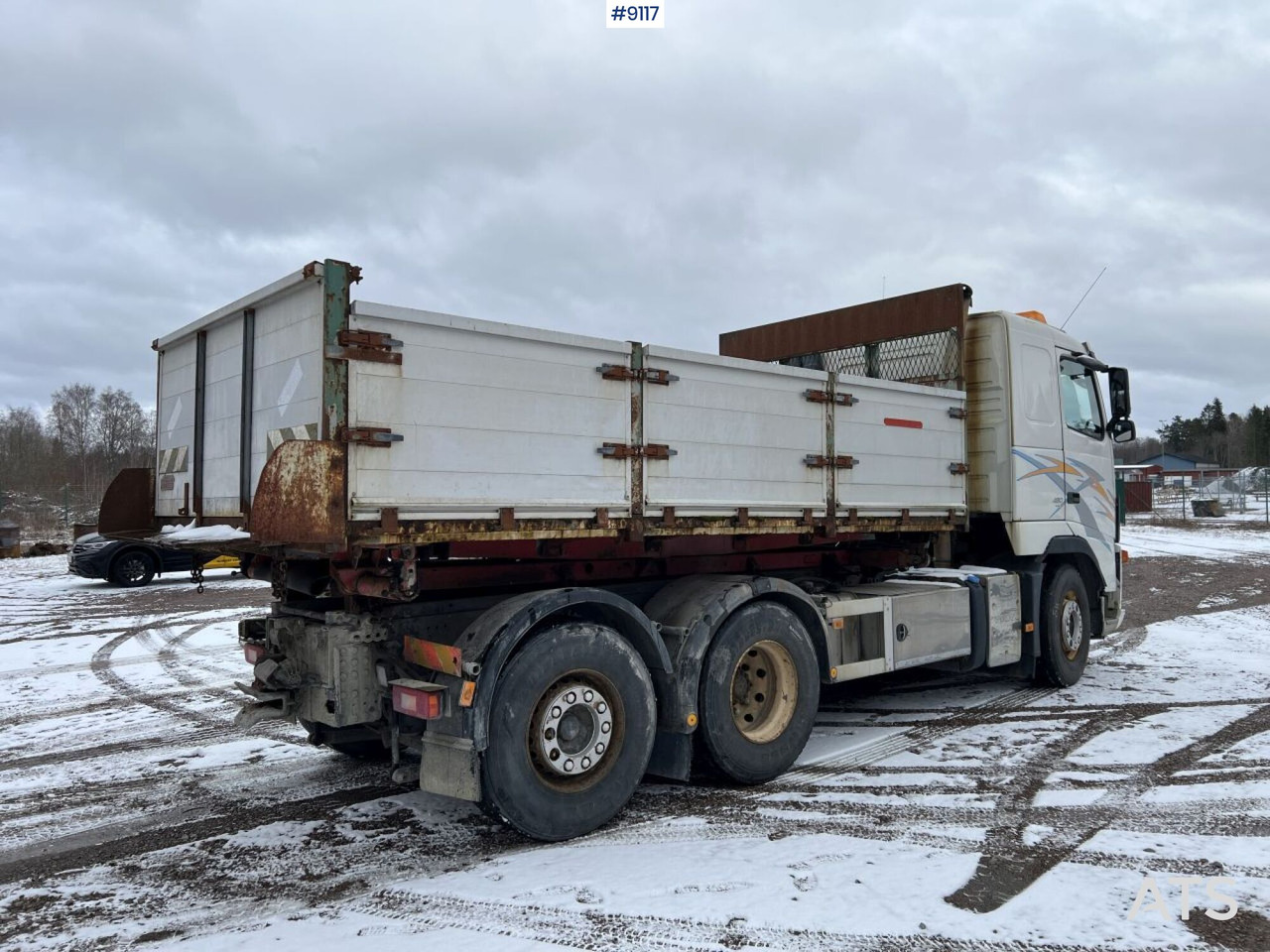 Volvo FH480 Laxo lock with flatbed (VIDEO) - Sklápač: obrázok 3 Volvo FH480 Laxo lock with flatbed (VIDEO) - Sklápač: obrázok 3