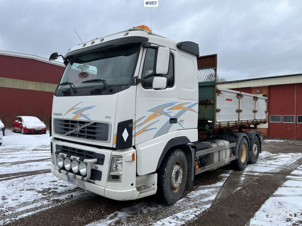 Volvo FH480 Laxo lock with flatbed (VIDEO) - Sklápač: obrázok 1 Volvo FH480 Laxo lock with flatbed (VIDEO) - Sklápač: obrázok 1
