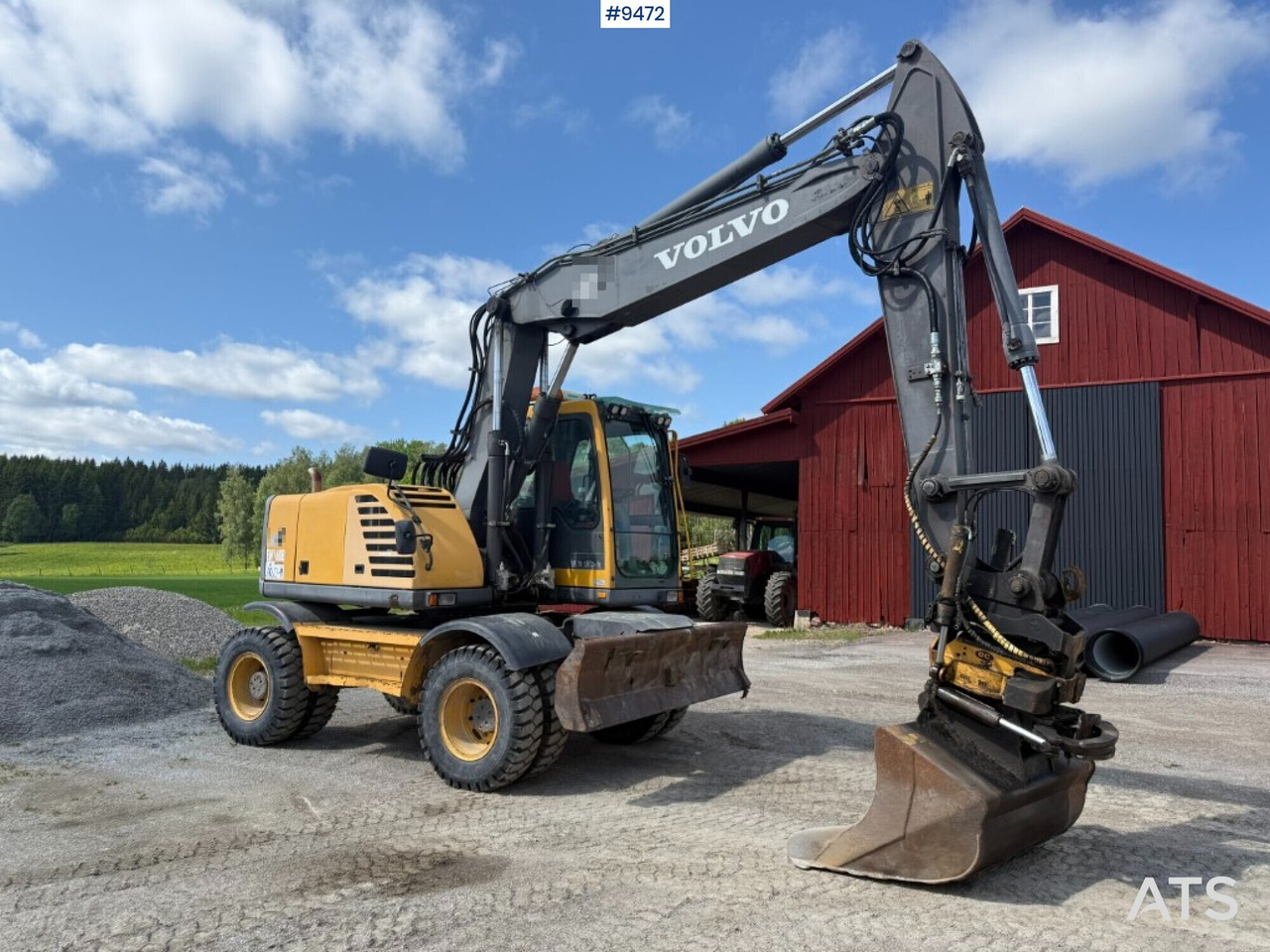 Wheel excavator Volvo EW160B, Tiltrotator - Kolesové rýpadlo: obrázok 1 Wheel excavator Volvo EW160B, Tiltrotator - Kolesové rýpadlo: obrázok 1