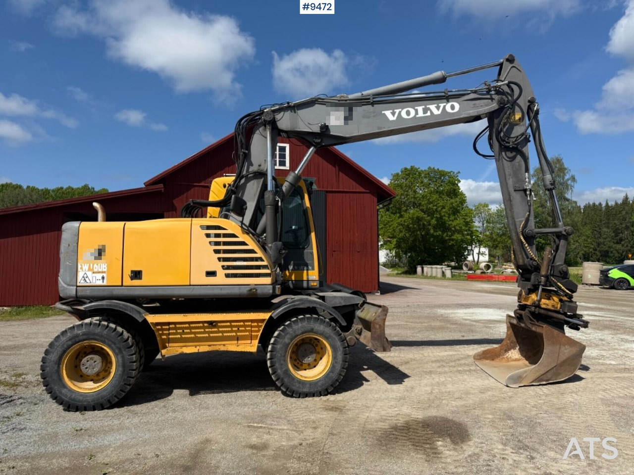 Wheel excavator Volvo EW160B, Tiltrotator - Kolesové rýpadlo: obrázok 2 Wheel excavator Volvo EW160B, Tiltrotator - Kolesové rýpadlo: obrázok 2