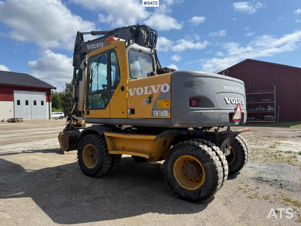 Wheel excavator Volvo EW160B, Tiltrotator - Kolesové rýpadlo: obrázok 5 Wheel excavator Volvo EW160B, Tiltrotator - Kolesové rýpadlo: obrázok 5