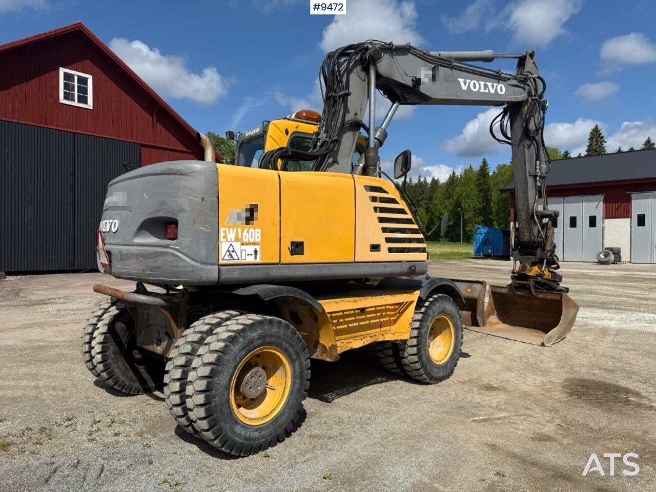 Wheel excavator Volvo EW160B, Tiltrotator - Kolesové rýpadlo: obrázok 3 Wheel excavator Volvo EW160B, Tiltrotator - Kolesové rýpadlo: obrázok 3