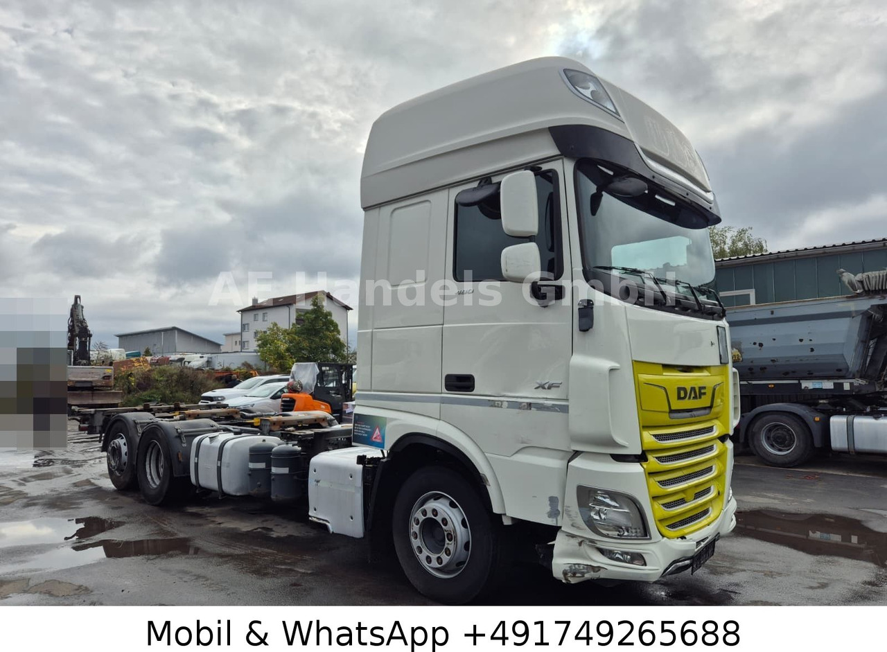 DAF XF480 SSC BDF *Retarder/Lift/ACC/2xTank/AHK/LDW - Kontejnérový podvozek/ Výměnná nástavba: obrázok 2 DAF XF480 SSC BDF *Retarder/Lift/ACC/2xTank/AHK/LDW - Kontejnérový podvozek/ Výměnná nástavba: obrázok 2