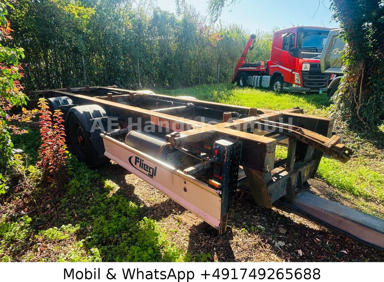 Fliegl TWP 180 Tandem Tiefgekoppelt *BWP/Scheibenbremse - Príves preprava kontajnerov/ Výmenná nadstavba: obrázok 1 Fliegl TWP 180 Tandem Tiefgekoppelt *BWP/Scheibenbremse - Príves preprava kontajnerov/ Výmenná nadstavba: obrázok 1