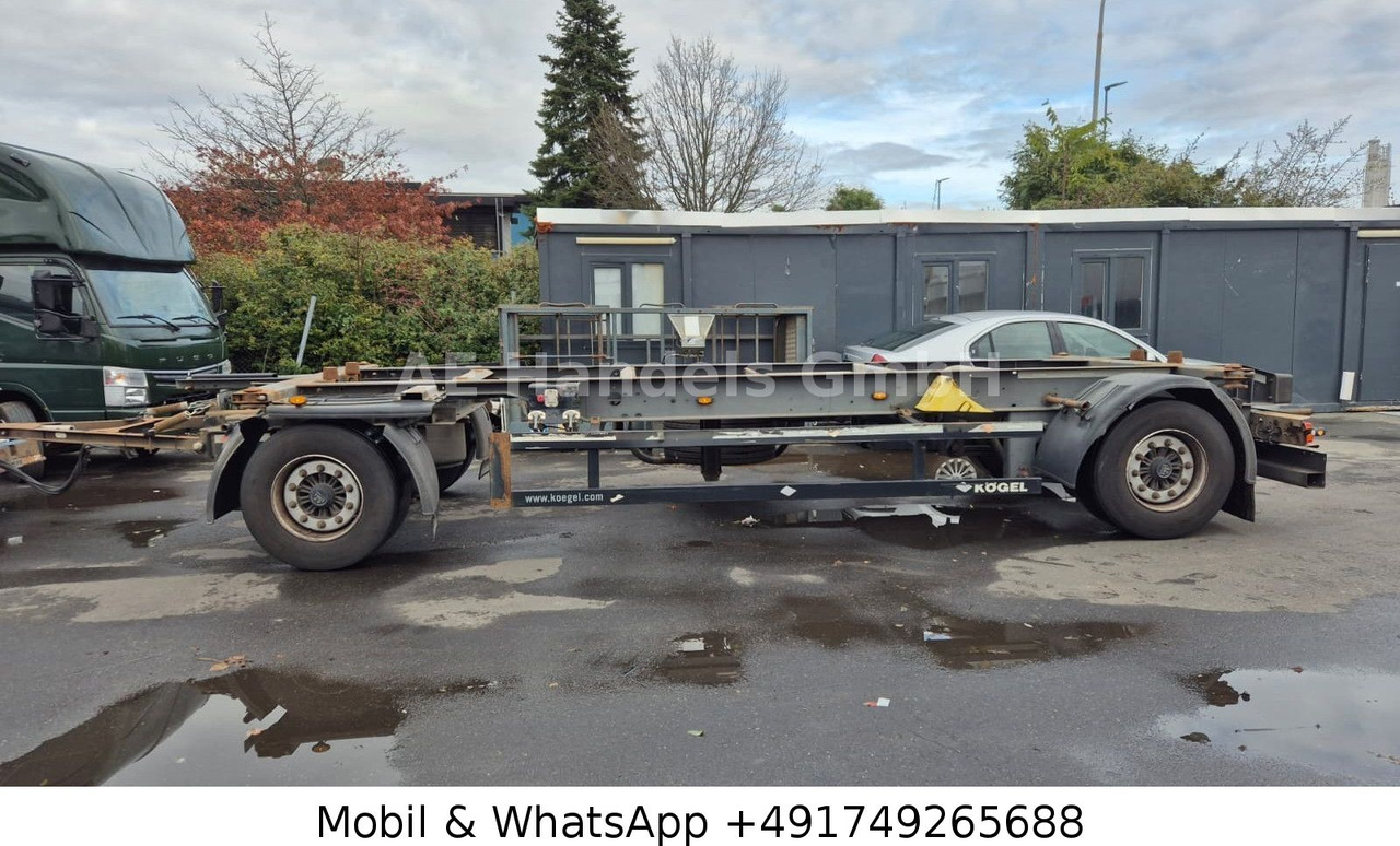 Kögel AW 18 BDF Drehschemel *Scheibenbremsen/Vollluft - Príves preprava kontajnerov/ Výmenná nadstavba: obrázok 5 Kögel AW 18 BDF Drehschemel *Scheibenbremsen/Vollluft - Príves preprava kontajnerov/ Výmenná nadstavba: obrázok 5