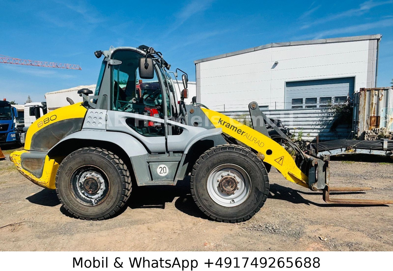 Kramer 880 Allrad *Schnellwechsler/2xSchaufel/1xGabel - Kolesový nakladač: obrázok 4 Kramer 880 Allrad *Schnellwechsler/2xSchaufel/1xGabel - Kolesový nakladač: obrázok 4