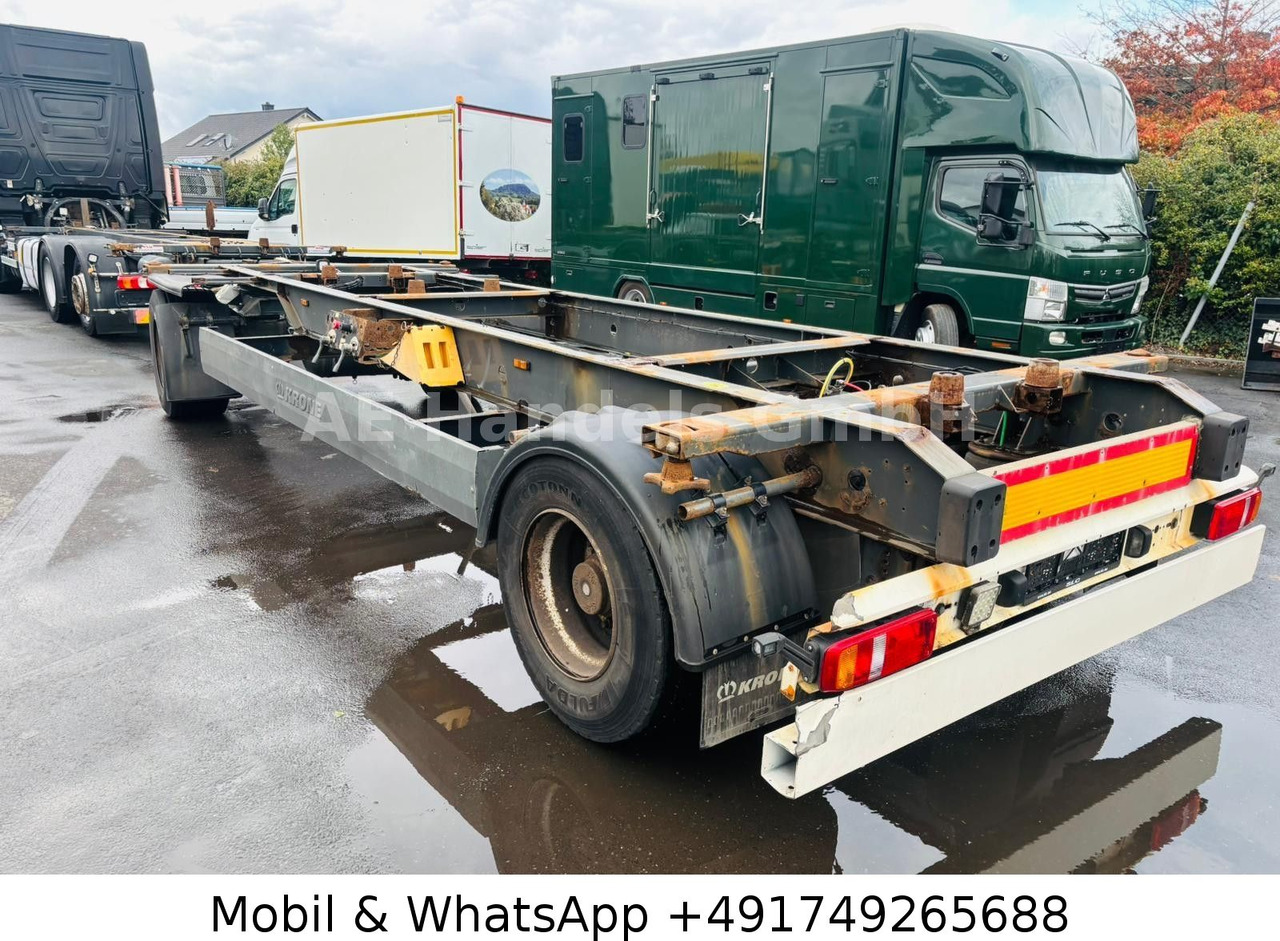 Krone AZ BDF Drehschemel *Scheibenbremsen/VollLuft - Príves preprava kontajnerov/ Výmenná nadstavba: obrázok 5 Krone AZ BDF Drehschemel *Scheibenbremsen/VollLuft - Príves preprava kontajnerov/ Výmenná nadstavba: obrázok 5